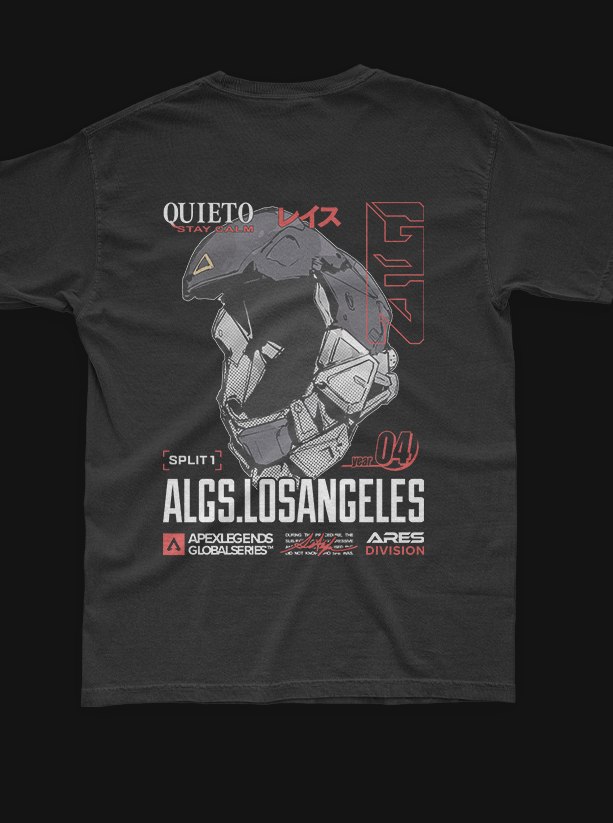 “Quieto” tee, back print
